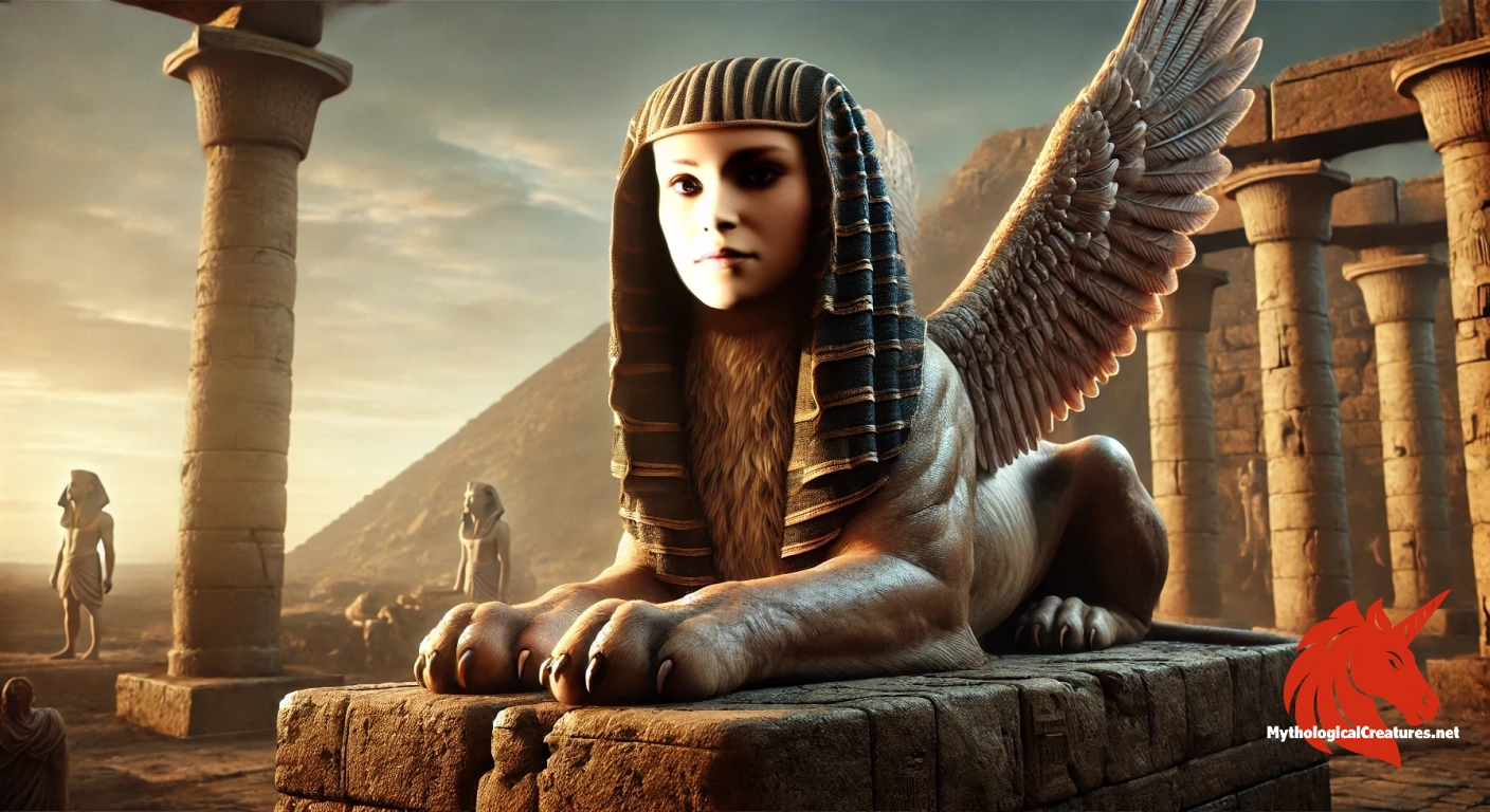 In both Egyptian and Greek traditions, the Sphinx is revered for its enigmatic presence In both Egyptian and Greek traditions, the Sphinx is revered for its enigmatic presence