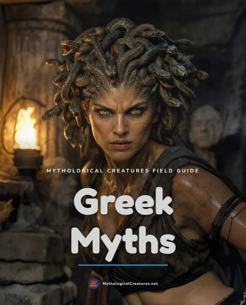 Mythological Creatures Field Guide: Greek Myths book cover